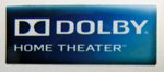 Dolby Home Theater Sticker 12 x 30mm [605]