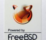 Powered by Free BSD Linux  Sticker 19 x 24mm [523]