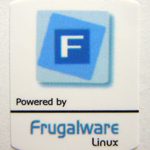 Powered by Frugalware Linux  Sticker 19 x 24mm [524]