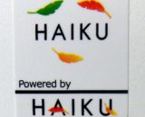 HAIKU Linux Sticker 19 x 24mm [627]