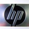 Original HP Badge / Sticker Black 9 x 14mm [90]