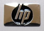 HP (Hewlett Packard) Emblem (Metal) 9 x 14.6mm [642]