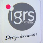 Original IGRS Design for new life Sticker 20 x 23mm [223]