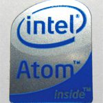 Original Intel Atom Inside Sticker 12 x 16mm [126]