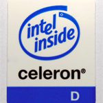 Intel Inside Celeron D Sticker 17 x 20mm [78]