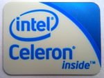Original Intel Celeron Inside Sticker 18 x 24.5mm [173]