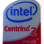 Original Intel Centrino 2 Inside Sticker 16 x 20mm [57]
