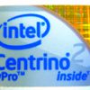 Original Intel Centrino 2 vPro Inside Sticker 15.5 x 21mm [162]