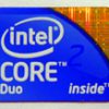 Original Intel Core 2 Duo Inside Sticker 15.5 x 21mm [157]