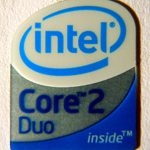 Original Intel Core 2 Duo Inside Sticker 16 x 20mm [56]