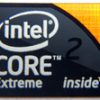 Original Intel Core 2 Extreme Inside Sticker 18 x 24.5mm [120]