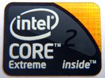 Original Intel Core 2 Extreme Inside Sticker 15.5 x 21mm [171]