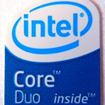 Original Intel Core Duo Inside Sticker 16 x 20mm [52]