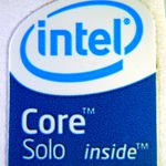 Original Intel Core Solo Inside Sticker 12 x 16mm [248]