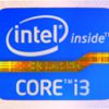 2011 Intel Core i3 Inside Sticker 18 x 24.5mm [317]