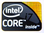 Intel Core i7 Inside Sticker (Black) 15.5 x 21mm [258]