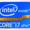 Intel Core i7 vPro Inside Sticker 15.5 x 21mm [311]