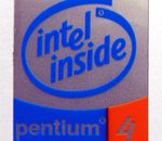 Original Intel Inside Pentium 4 Sticker 16 x 20mm [70]