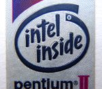 Original Intel Pentium 2 Inside Sticker 19 x 24mm [339]