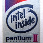 Original Intel Pentium 2 Inside Sticker 19 x 24mm [339]