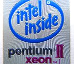 Original Intel Pentium 2 XEON Inside Sticker 19 x 24mm [337]