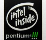 Original Intel Pentium 3 Sticker 16 x 19mm [20]
