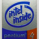 Original Pentium 4 Inside Sticker 16 x 20mm [113]