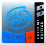 Original Intel Pentium 4 HT Extreme Edition 23.5 x 24.5mm [333]