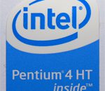 Original Pentium 4 HT Inside Sticker 16 x 20mm [67]