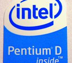 Original Intel Pentium D Inside Sticker 12 x 16mm [129]
