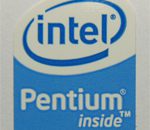 Original Intel Pentium Inside Sticker 16 x 20mm [553]