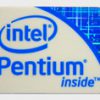Original Intel Pentium Inside Sticker 15.5 x21mm [160]