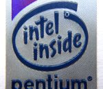 Original Intel Pentium MMX Inside Sticker 19 x 24mm [331]