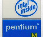 Original Intel Pentium M Sticker 16 x 21mm [102]