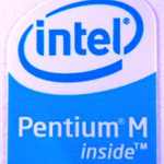 Original Intel Pentium M Inside Sticker 16 x 20mm [112]