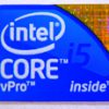 Original Intel Core i5 vPro Inside Sticker 18 x 24.5mm [230]