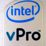 Original Intel vPro Sticker 19 x 24 [73]