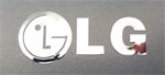 LG Sticker / Emblem / Badge 10.5 x 24mm [574]