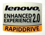 Original Lenovo Enhanced Experience 2.0 Rapid Drive Sticker 14 x 28mm [328]