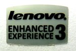 Original Lenovo Enhanced Experience 3 Sticker 12 x 18mm [556]