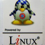 Powered by Linux Sticker Bayern Munich Edition 19 x 24mm [473]