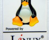 Powered by Linux Sticker 19 x 24mm [475]