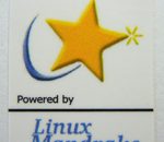 Powered by Linux Mandrake Sticker 19 x 24mm [477]