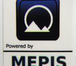 Powered by MEPIS Linux Sticker 19 x 24mm [505]