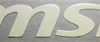 MSI Sticker / Emblem / Badge 7 x 27.5mm [675]
