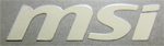 MSI Sticker / Emblem / Badge 7 x 27.5mm [675]