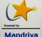 Powered by Linux Mandriva Sticker 19 x 24mm [478]