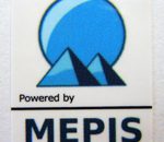 Powered by Mepis Linux  Sticker 19 x 24mm [479]