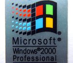 Original Microsoft Windows 2000 / 98 Sticker 19 x 25mm [338]