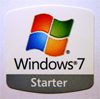 Microsoft Windows 7 Starter Sticker 18 x 18mm [197]